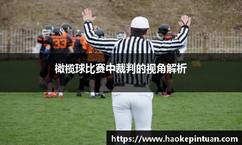 橄榄球比赛中裁判的视角解析